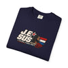 Jesus Retro Graphic T-Shirt — “J.E.SUS The  Real Eternal Hero” Christian Vintage Tee