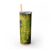 Skinny Tumbler with Straw – 20 oz Stainless Steel Cup
