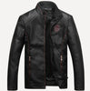 Casual non-iron processing leather clothing