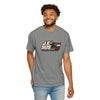 Jesus Retro Graphic T-Shirt — “J.E.SUS The  Real Eternal Hero” Christian Vintage Tee