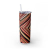 Skinny Tumbler with Straw – 20 oz Stainless Steel Cup