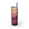 Skinny Tumbler with Straw – 20 oz Stainless Steel Cup
