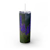 Skinny Tumbler with Straw – 20 oz Stainless Steel Cup