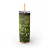 Skinny Tumbler with Straw – 20 oz Stainless Steel Cup