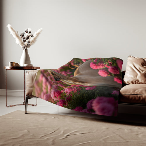 Sweatshirt Blanket – Plush Fleece Throw, 2 Size Options
