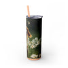 Skinny Tumbler with Straw – 20 oz Stainless Steel Cup