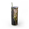 Skinny Tumbler with Straw – 20 oz Stainless Steel Cup