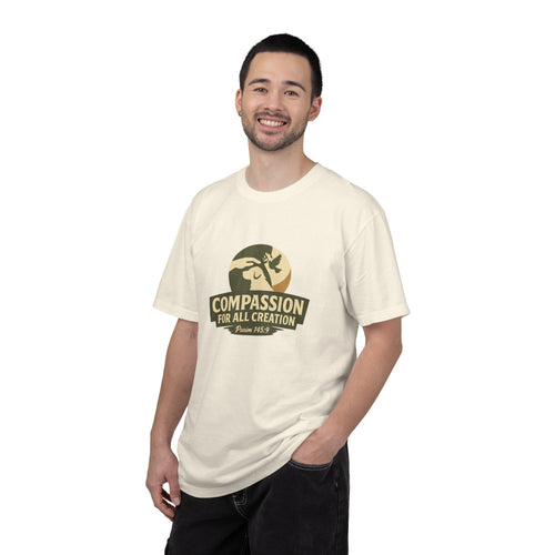 Compassion for All Creation T-Shirt — Psalm 145:9 Christian Graphic Tee,  Matching Pet Apparel Available