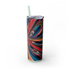 Skinny Tumbler with Straw – 20 oz Stainless Steel Cup