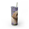 Skinny Tumbler with Straw – 20 oz Stainless Steel Cup