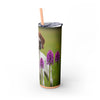 Skinny Tumbler with Straw – 20 oz Stainless Steel Cup