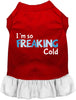Freaking Cold Winter Pet Dress