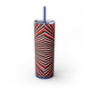 Skinny Tumbler with Straw – 20 oz Stainless Steel Cup