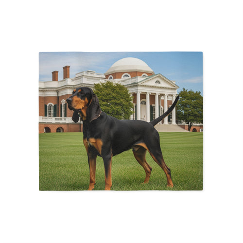 Black and Tan Coonhound Blanket