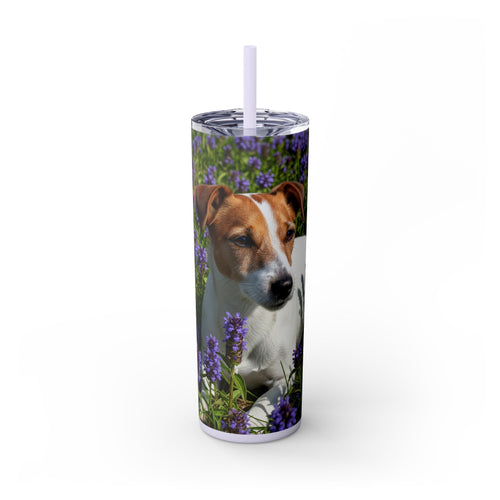 Skinny Tumbler with Straw – 20 oz Stainless Steel Cup