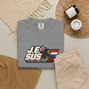 Jesus Retro Graphic T-Shirt — “J.E.SUS The  Real Eternal Hero” Christian Vintage Tee