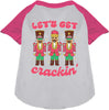 Let's Get Crackin' Pet Raglan Shirt