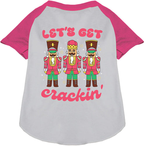 Let's Get Crackin' Pet Raglan Shirt