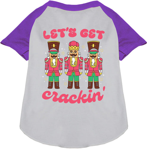 Let's Get Crackin' Pet Raglan Shirt