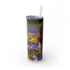 Skinny Tumbler with Straw – 20 oz Stainless Steel Cup