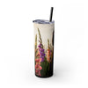 Skinny Tumbler with Straw – 20 oz Stainless Steel Cup
