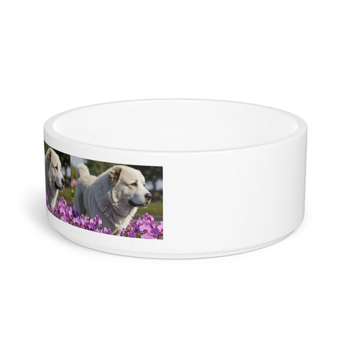 Ceramic Pet Bowl – 16 oz Dog Feeding Bowl