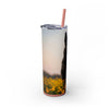 Skinny Tumbler with Straw – 20 oz Stainless Steel Cup