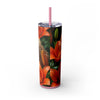 Skinny Tumbler with Straw – 20 oz Stainless Steel Cup