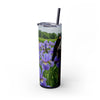 Skinny Tumbler with Straw – 20 oz Stainless Steel Cup