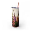Skinny Tumbler with Straw – 20 oz Stainless Steel Cup