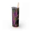 Skinny Tumbler with Straw – 20 oz Stainless Steel Cup