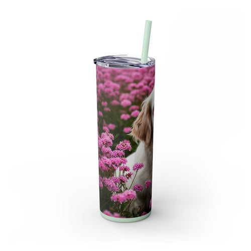 Skinny Tumbler with Straw – 20 oz Stainless Steel Cup