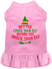 Check Your Elf Christmas Pet Dress