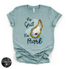 No Grit No Pearl Tee | Oyster Nautical Graphic T-Shirt