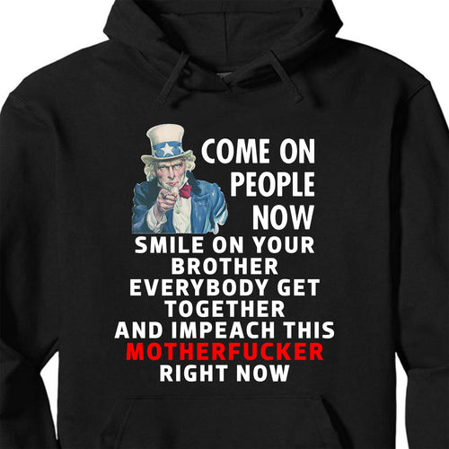 Impeach Trump Now Shirt - 8647 Anti Trump Shirt, FDT Political Dark Shirt For Democrats And Anti MAGA Activists 682211