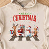 Merry Christmas Shirt, Cute Christmas Elements Sweater, Xmas Holiday Sweatshirt T1641