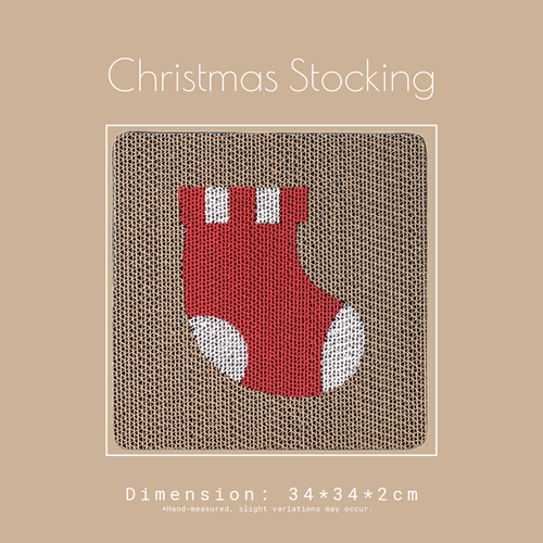 Paper Park | Single-Sided Cat Scratcher (Christmas)