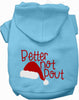 Better Not Pout Christmas Pet Hoodie