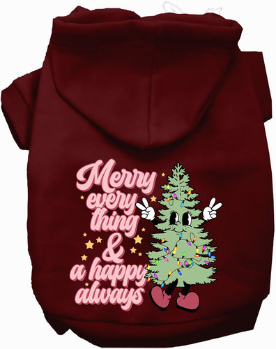 Merry Everything Pet Hoodie