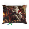 Milk and Cookies with Santa Pet Bed