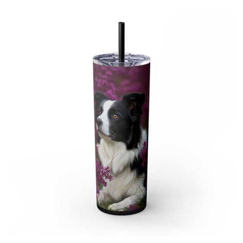 Skinny Tumbler with Straw – 20 oz Stainless Steel Cup