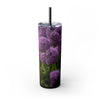 Skinny Tumbler with Straw – 20 oz Stainless Steel Cup