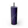 Skinny Tumbler with Straw – 20 oz Stainless Steel Cup