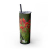 Skinny Tumbler with Straw – 20 oz Stainless Steel Cup