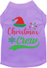 Traditional Christmas Crew Pet Shirt
