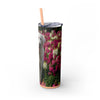 Skinny Tumbler with Straw – 20 oz Stainless Steel Cup