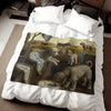Sweatshirt Blanket – Plush Fleece Throw, 2 Size Options