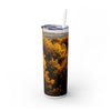Skinny Tumbler with Straw – 20 oz Stainless Steel Cup