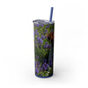 Skinny Tumbler with Straw – 20 oz Stainless Steel Cup