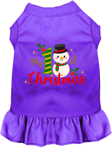 My 1st Christmas Pet Dress